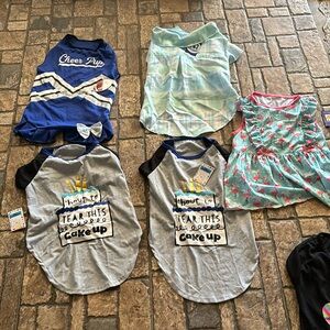 NWT Lot Of Pet Apparel Clothing